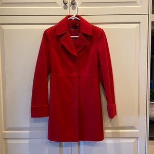 Stile Benetton women’s red peacoat.